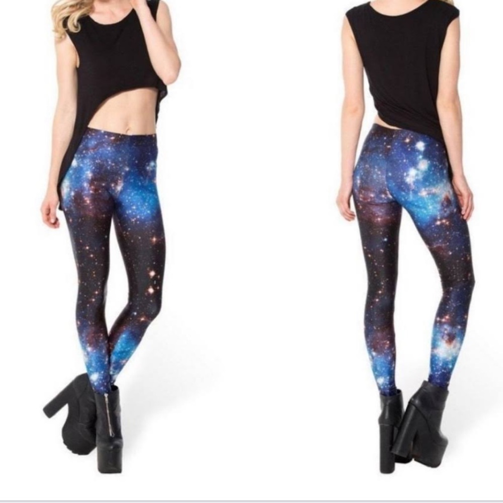 Black milk galaxy leggings